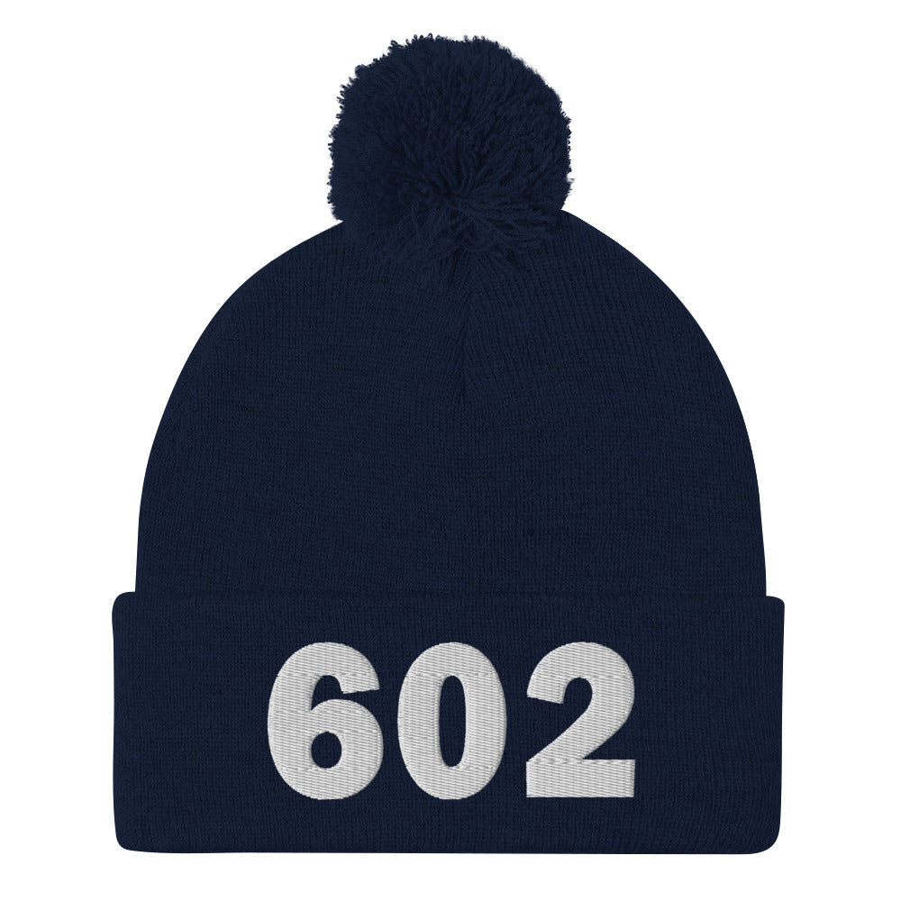 602 Area Code Pom-Pom Beanie