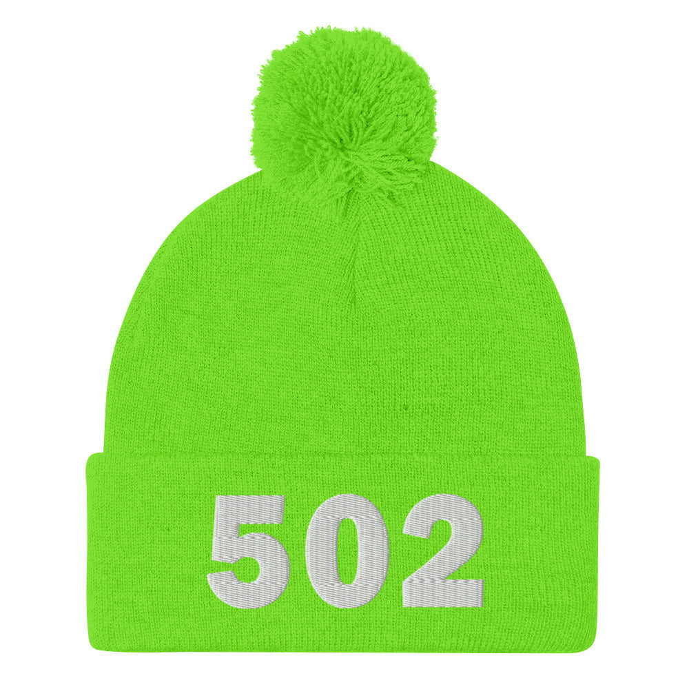 502 Area Code Pom-Pom Beanie