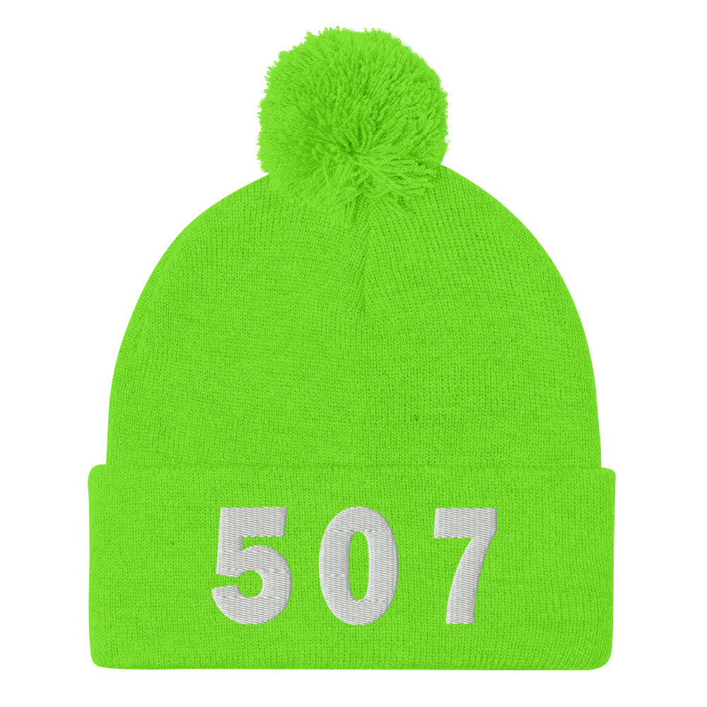 507 Area Code Pom-Pom Beanie