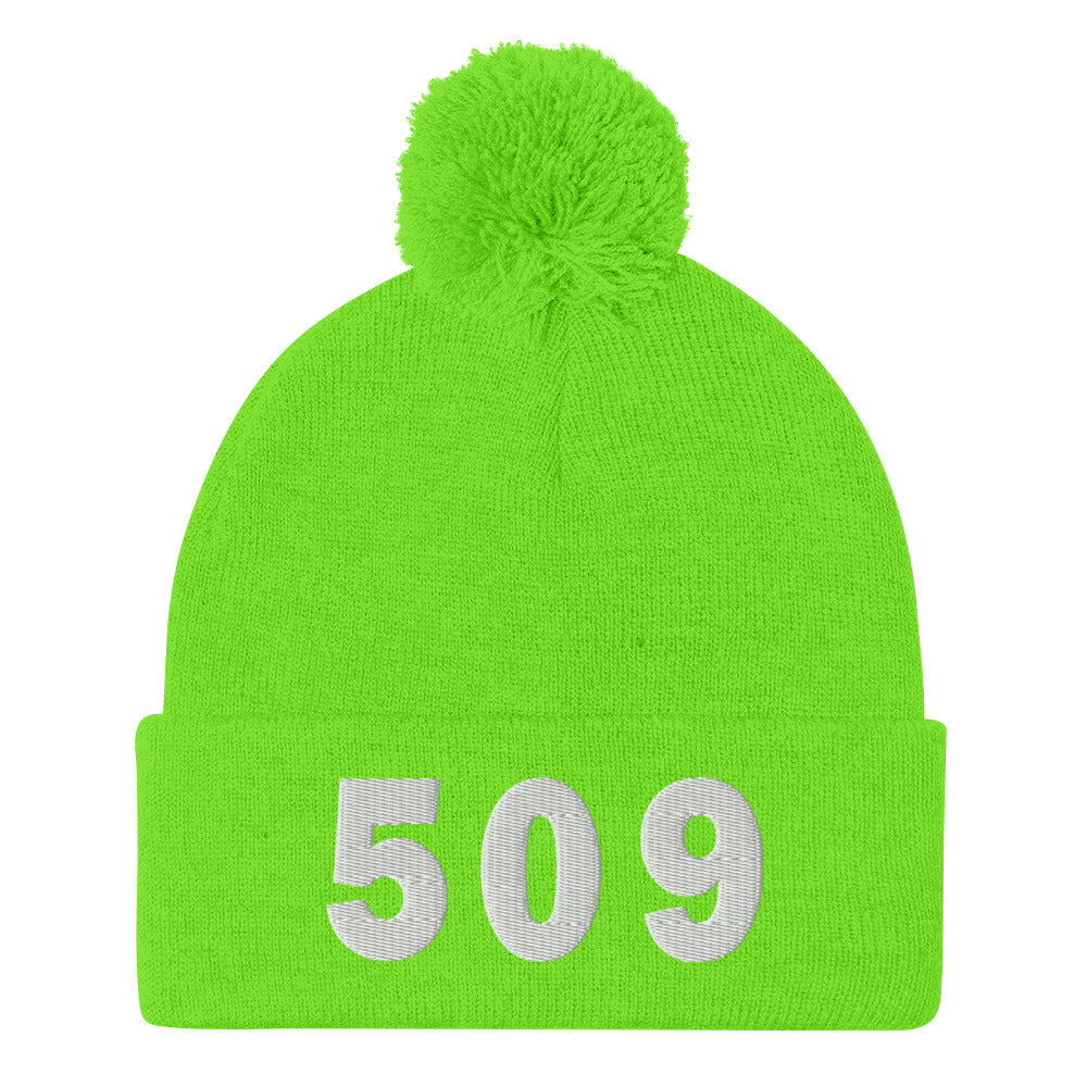 509 Area Code Pom-Pom Beanie