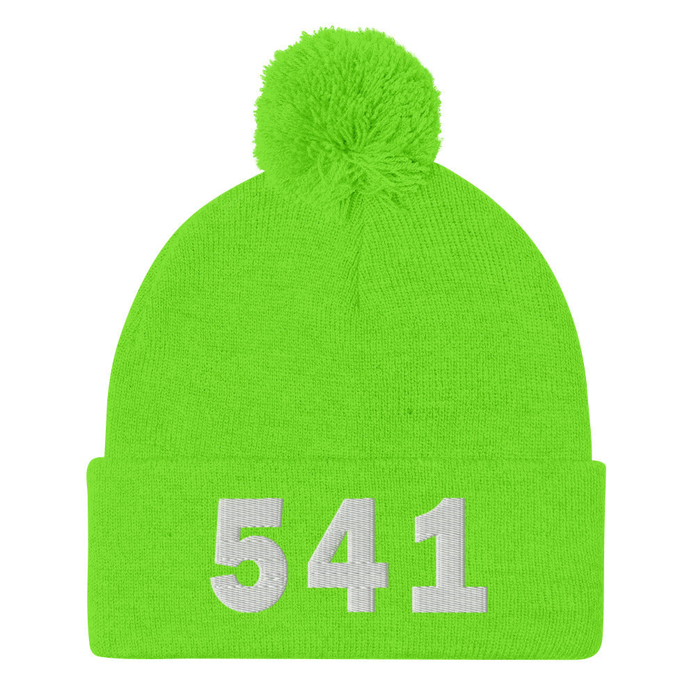 541 Area Code Pom-Pom Beanie