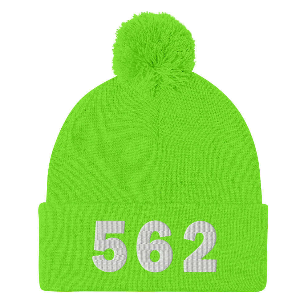 562 Area Code Pom-Pom Beanie