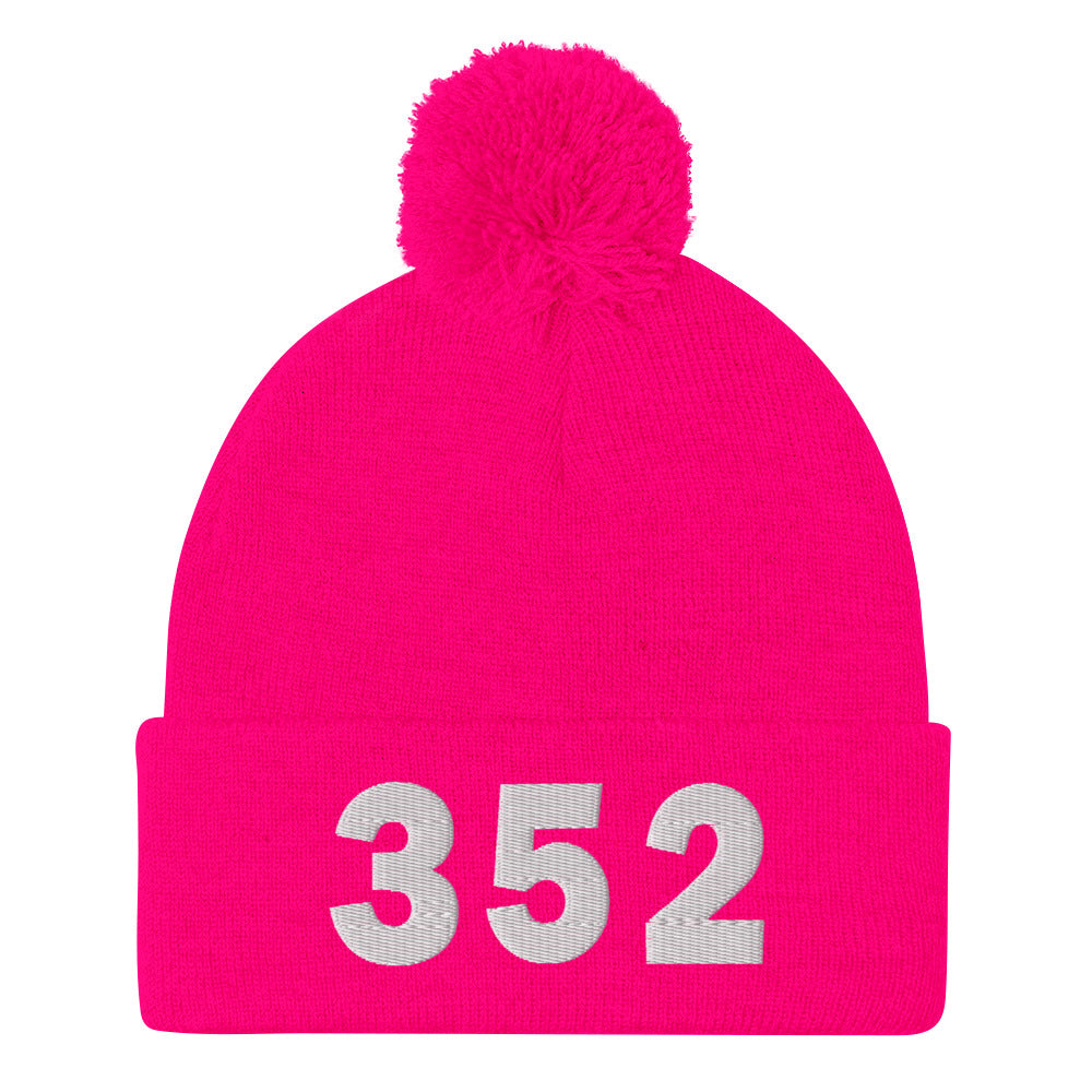 352 Area Code Pom-Pom Beanie