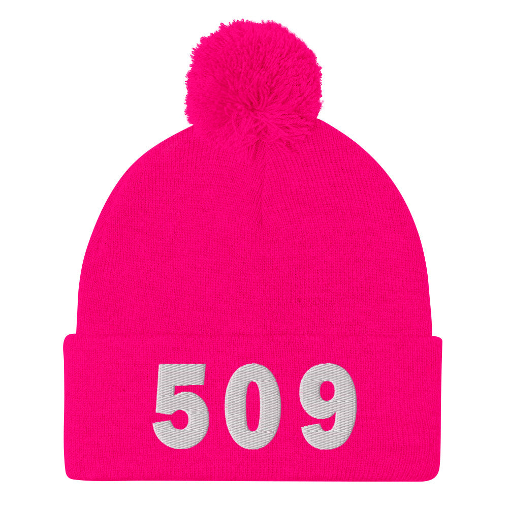 509 Area Code Pom-Pom Beanie