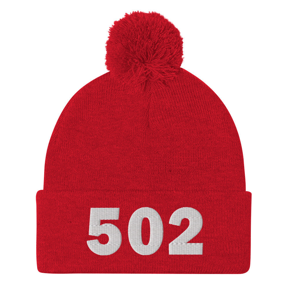 502 Area Code Pom-Pom Beanie