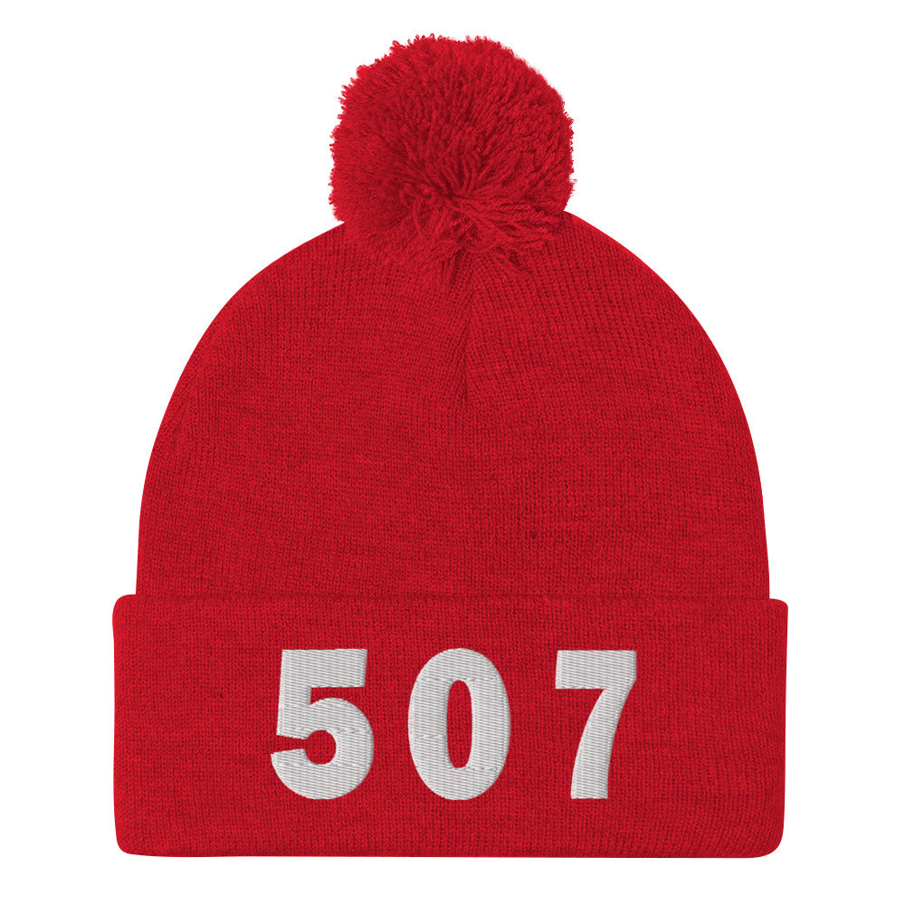 507 Area Code Pom-Pom Beanie