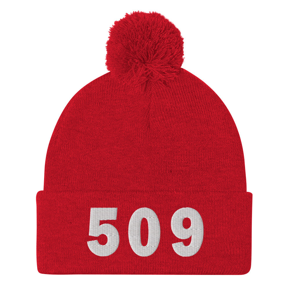 509 Area Code Pom-Pom Beanie