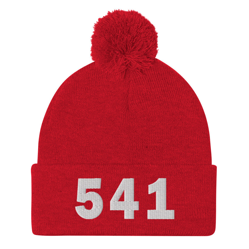 541 Area Code Pom-Pom Beanie