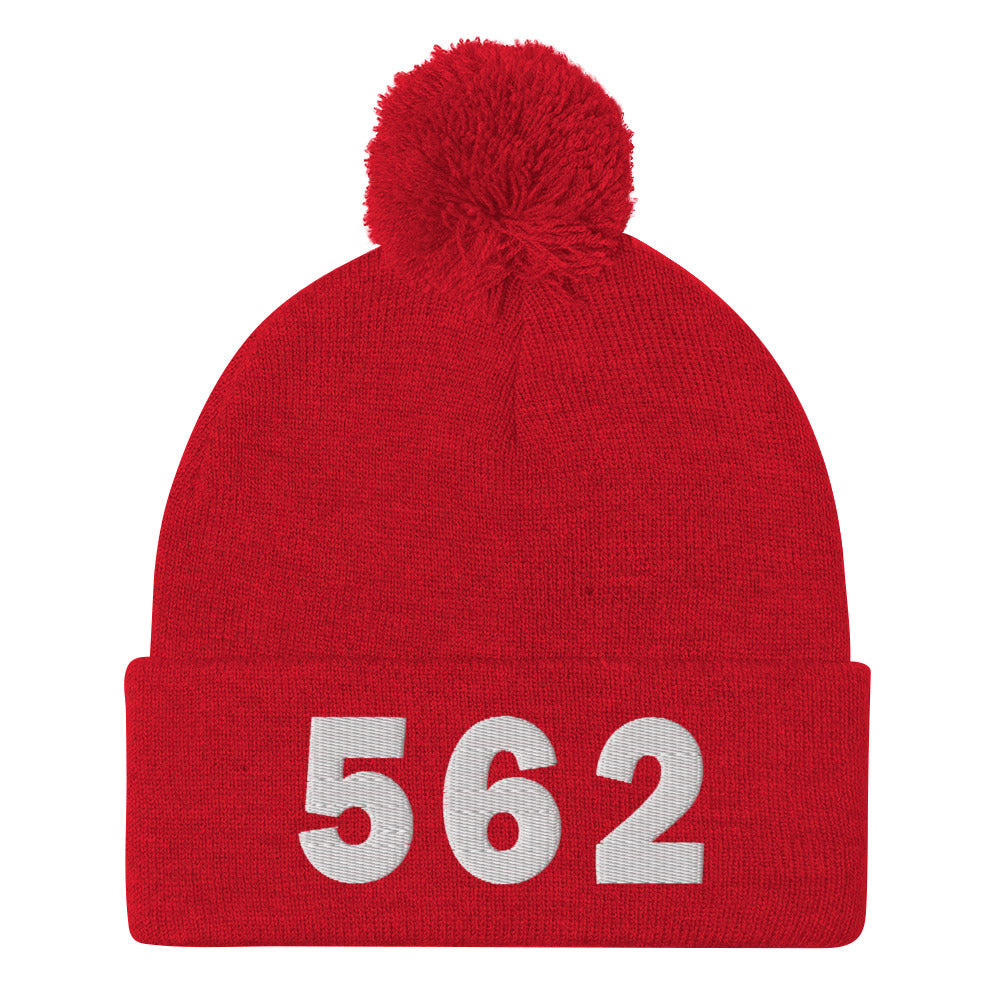 562 Area Code Pom-Pom Beanie