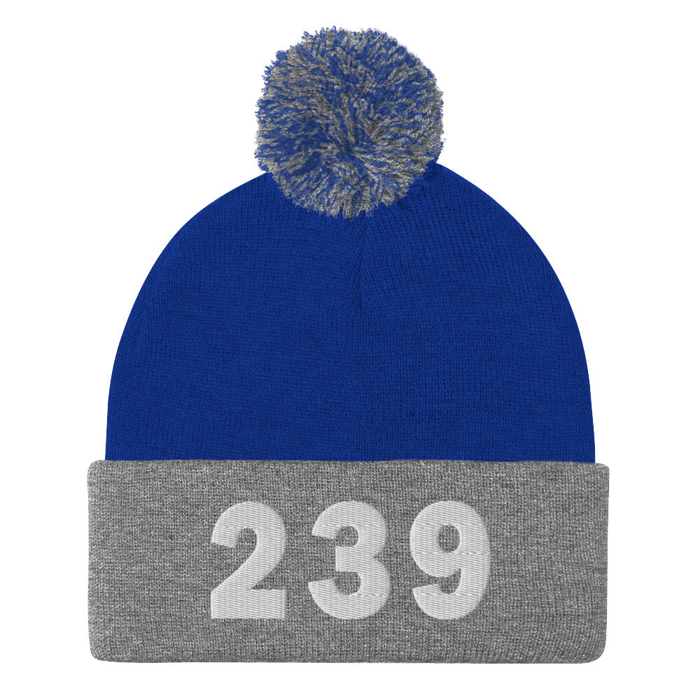 239 Area Code Pom-Pom Beanie