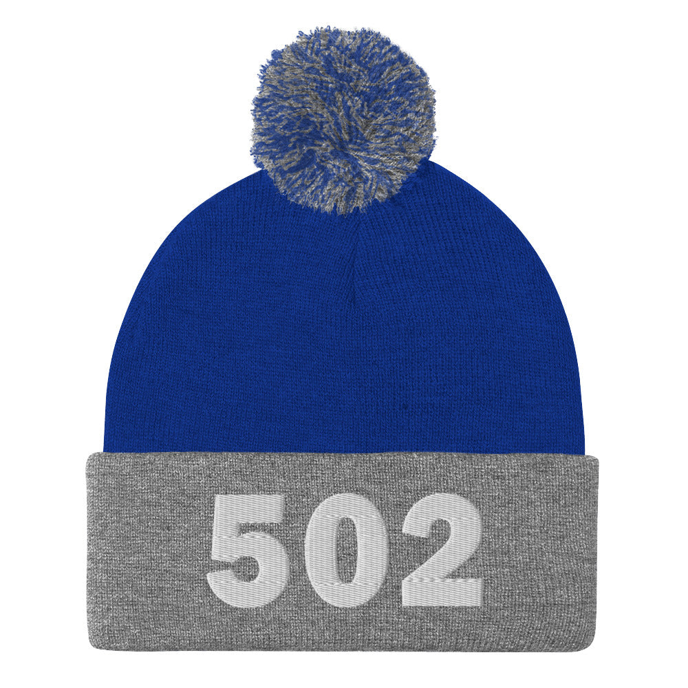 502 Area Code Pom-Pom Beanie