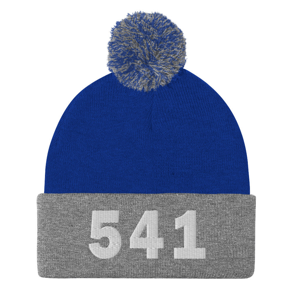 541 Area Code Pom-Pom Beanie
