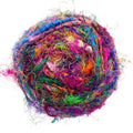 Recycled Silk Yarn Worsted Weight "Wild Peacock"