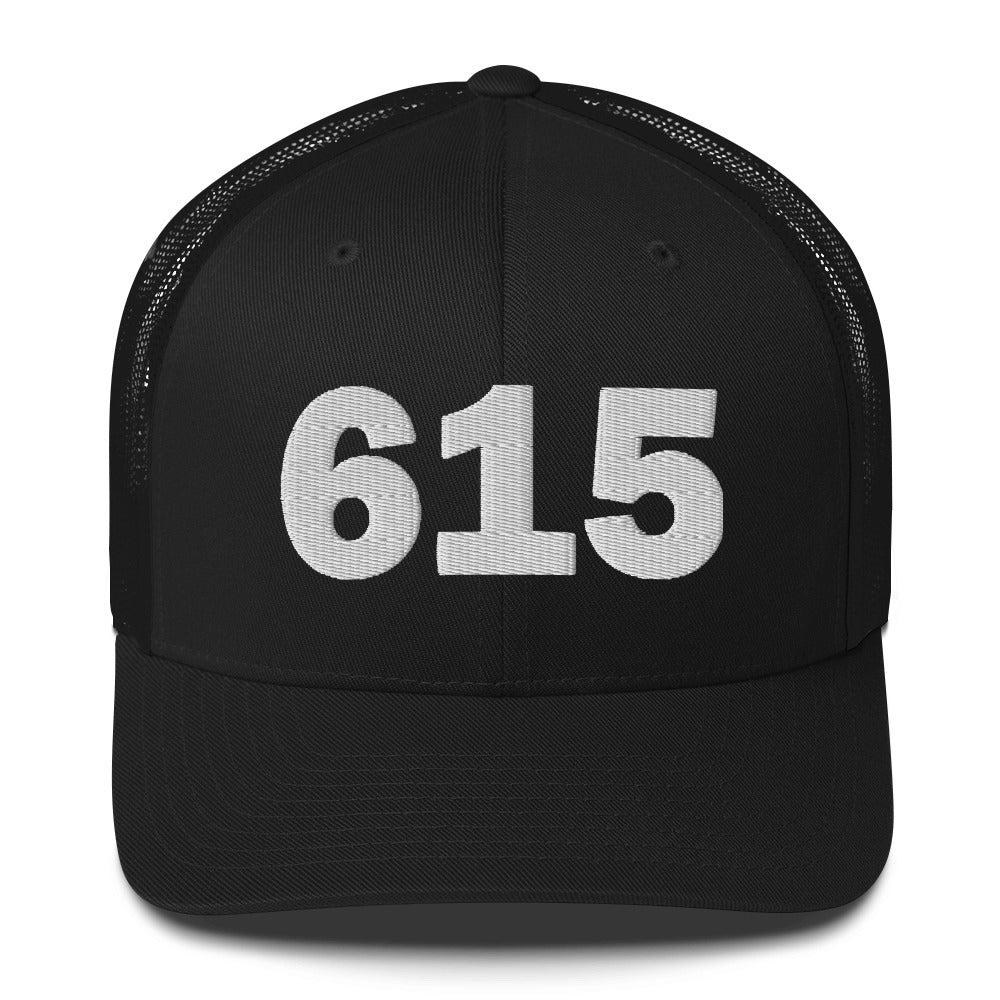 615 Area Code Trucker Cap