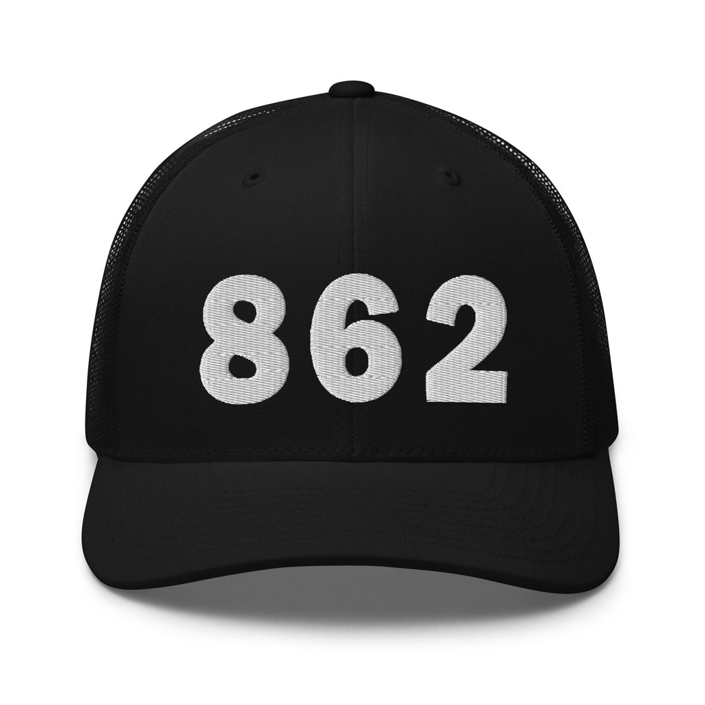862 Area Code Trucker Cap