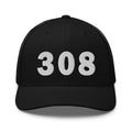 308 Area Code Trucker Cap