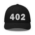 402 Area Code Trucker Cap