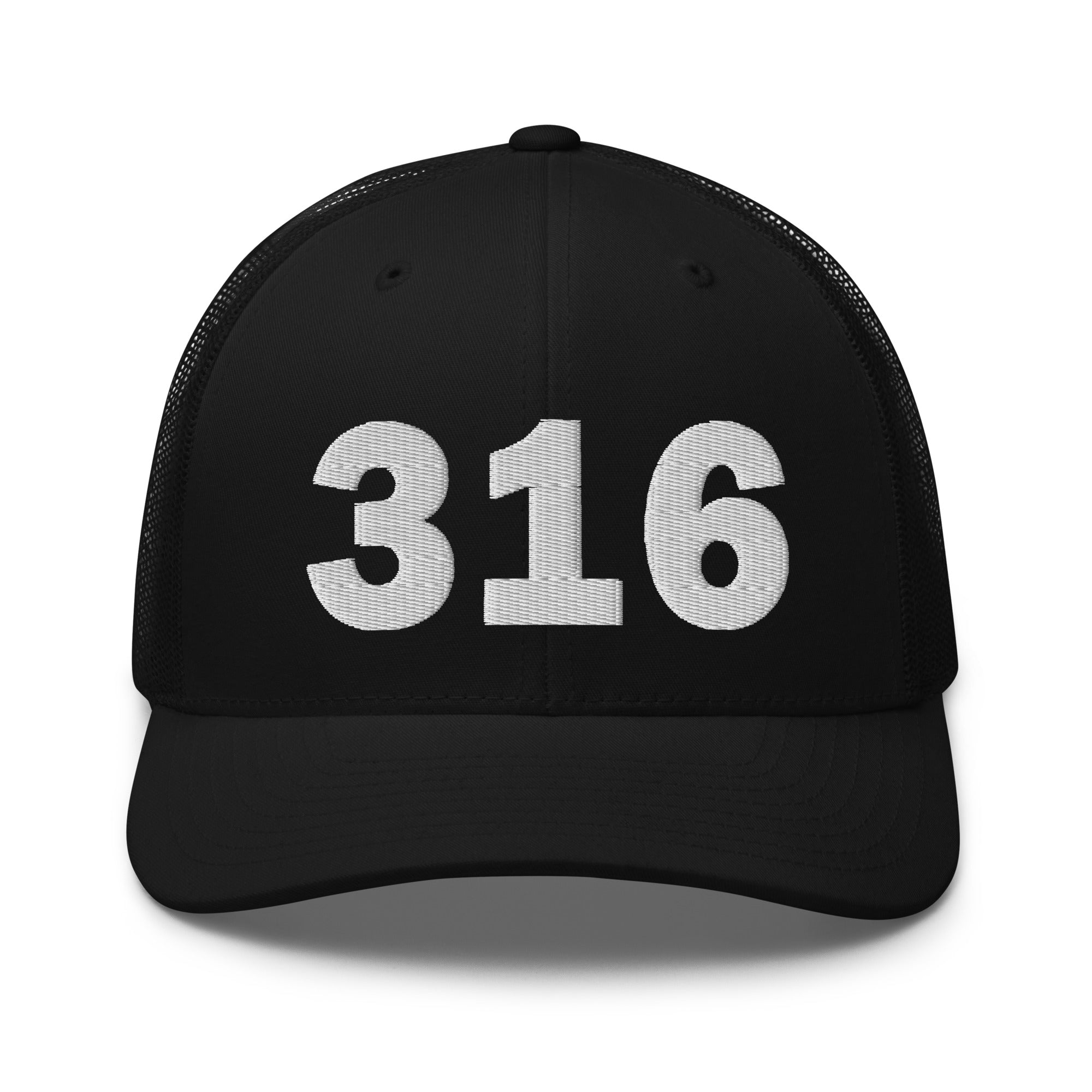 316 Area Code Trucker Cap