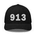 913 Area Code Trucker Cap