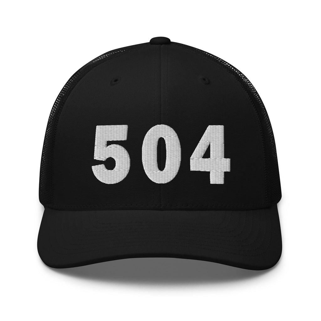 504 Area Code Trucker Cap