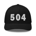 504 Area Code Trucker Cap