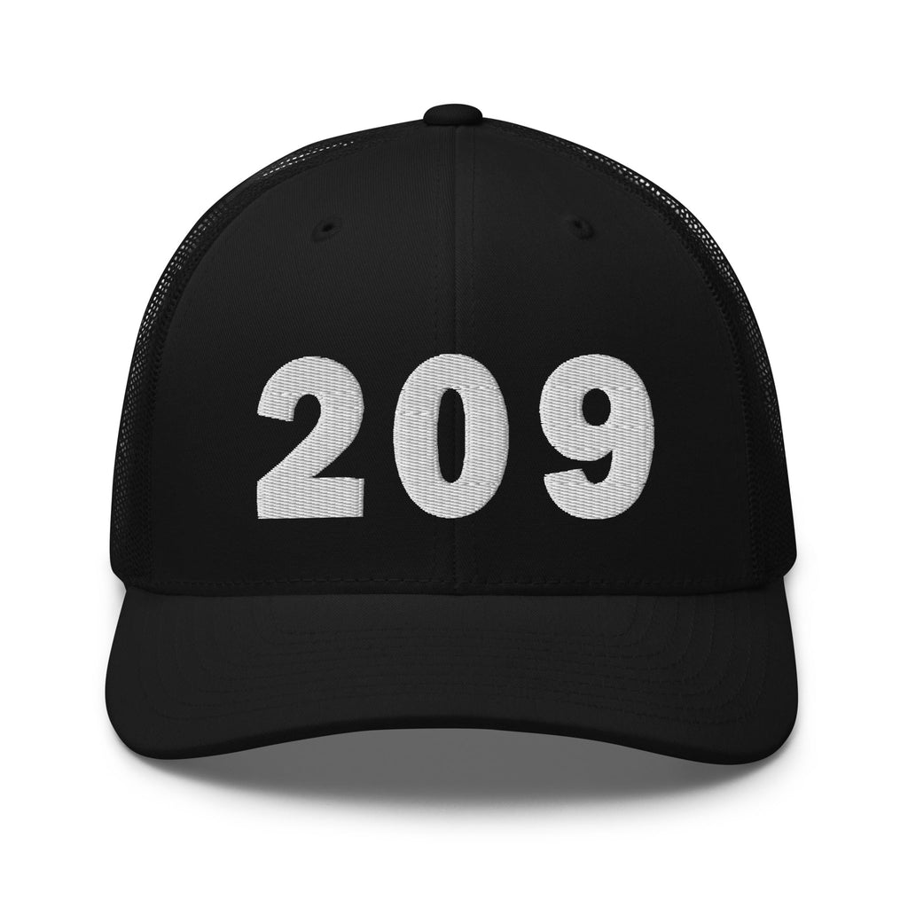 209 Area Code Trucker Cap