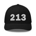 213 Area Code Trucker Cap