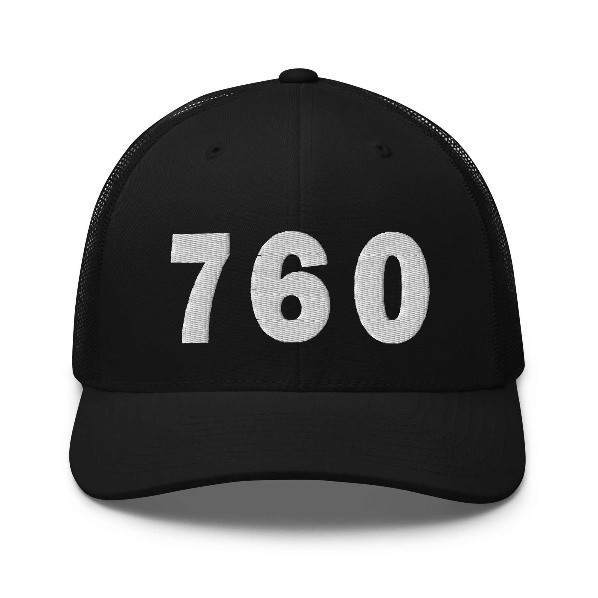 760 Area Code Trucker Cap