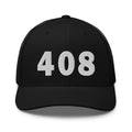 408 Area Code Trucker Cap
