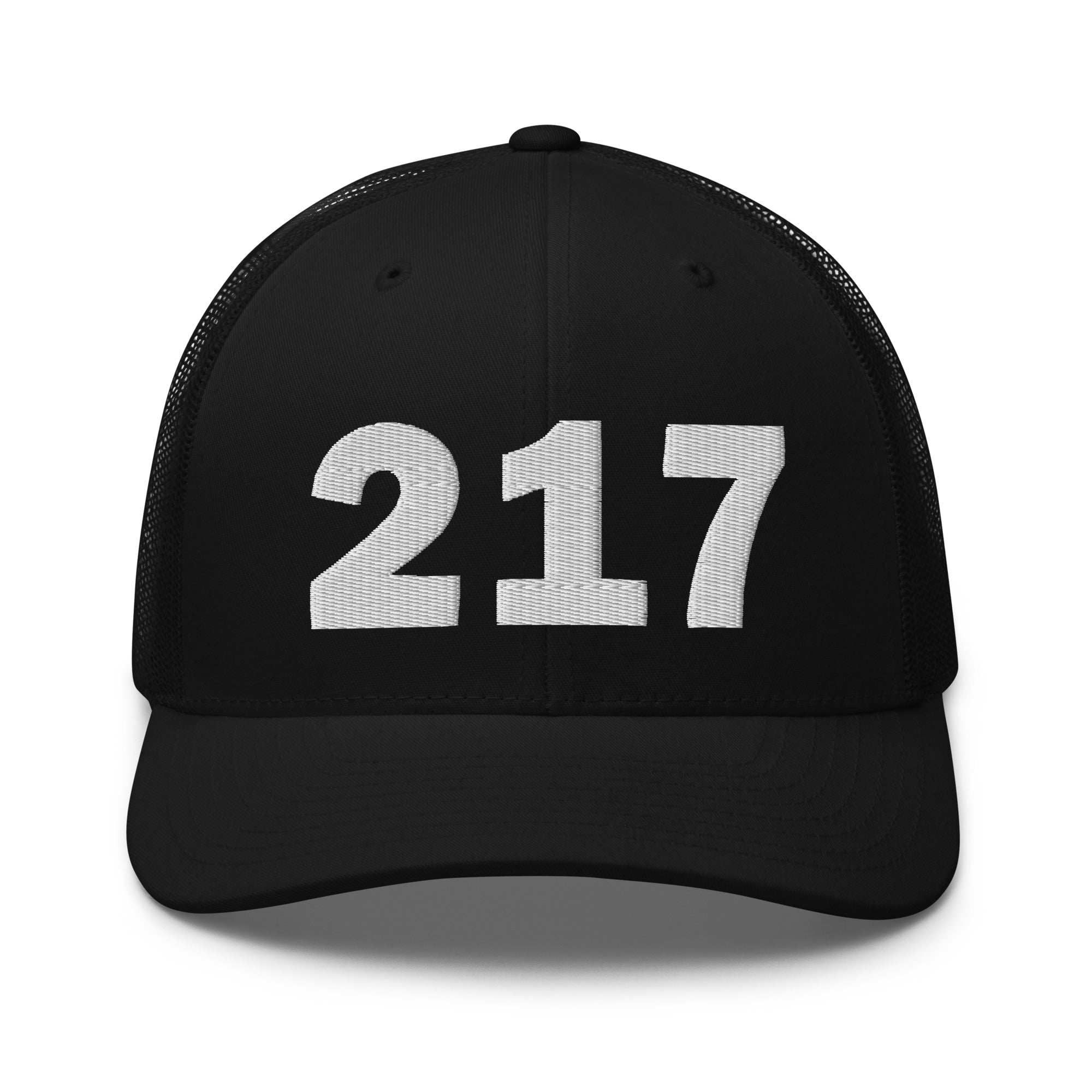 217 Area Code Trucker Cap