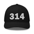 314 Area Code Trucker Cap