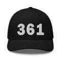 361 Area Code Trucker Cap