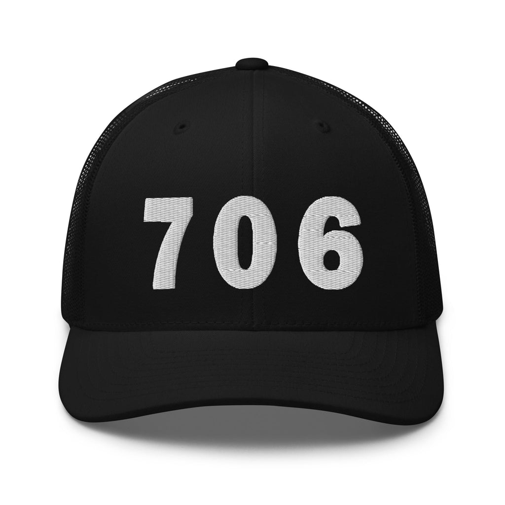 706 Area Code Trucker Cap