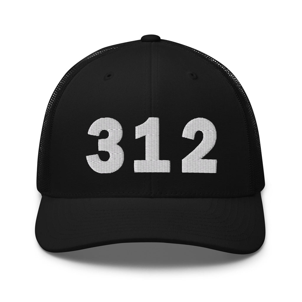 312 Area Code Trucker Cap