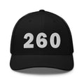 260 Area Code Trucker Cap
