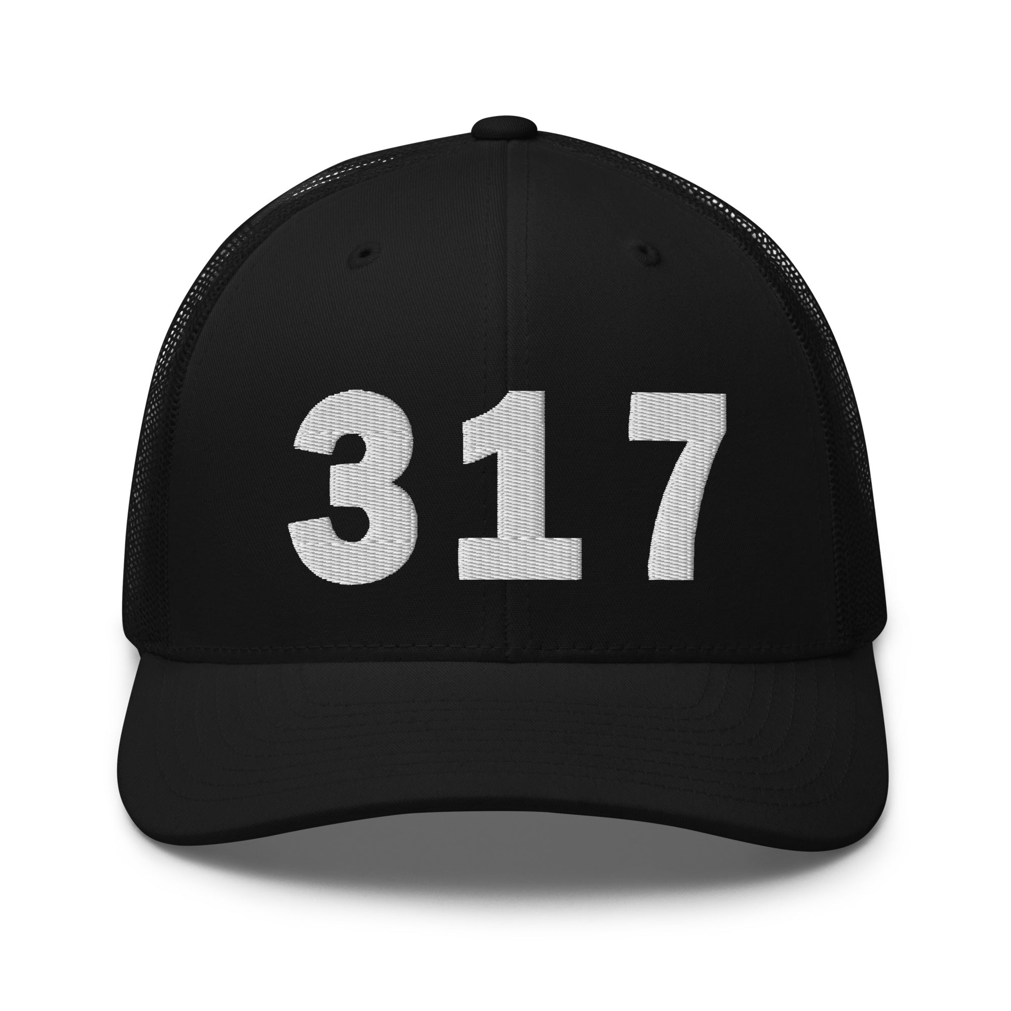 317 Area Code Trucker Cap