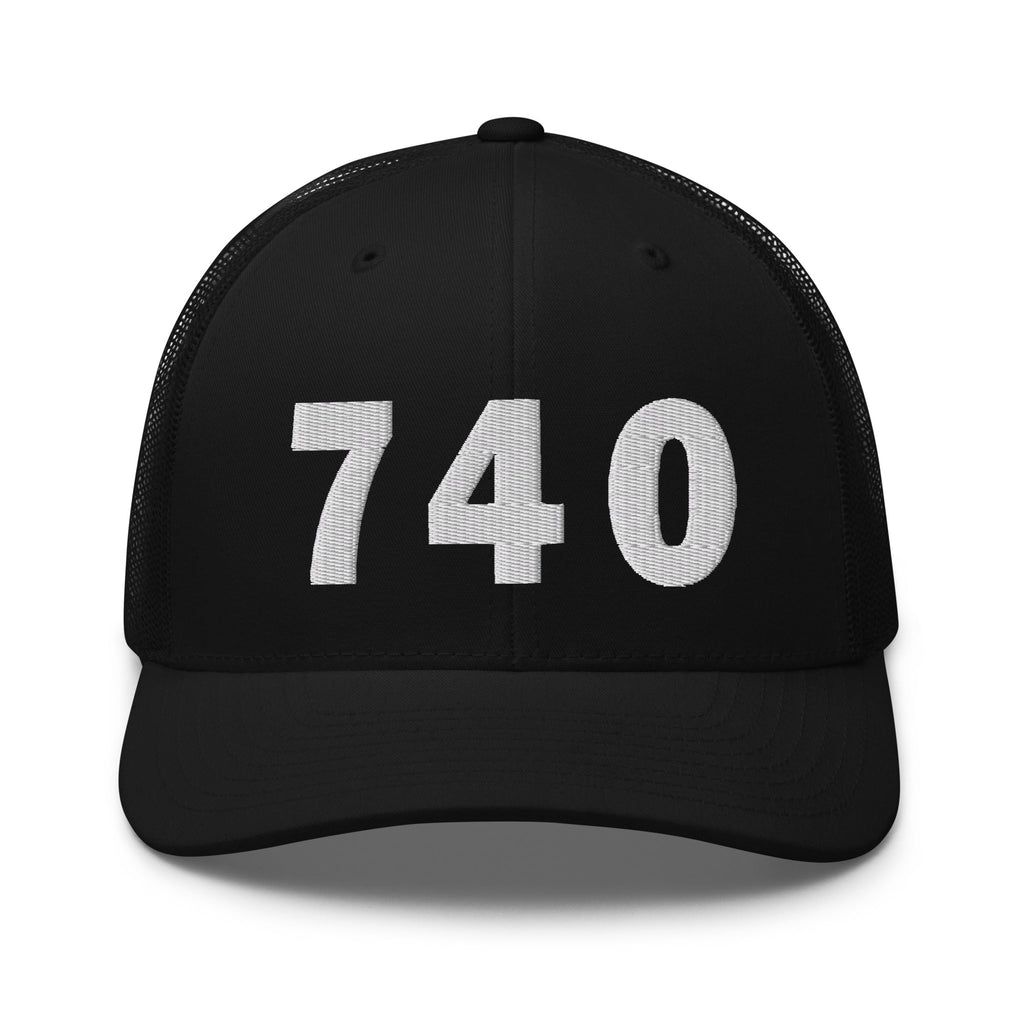 740 Area Code Trucker Cap