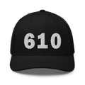 610 Area Code Trucker Cap