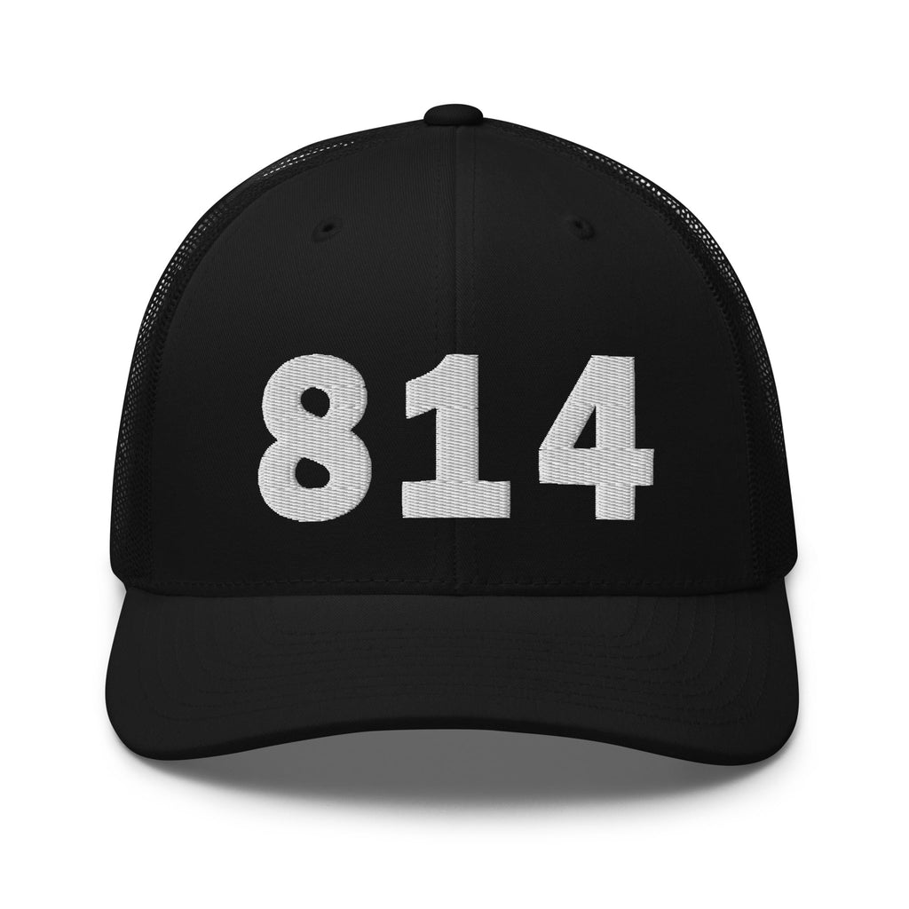 814 Area Code Trucker Cap