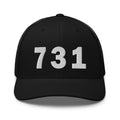 731 Area Code Trucker Cap
