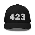 423 Area Code Trucker Cap