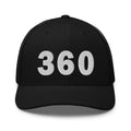 360 Area Code Trucker Cap