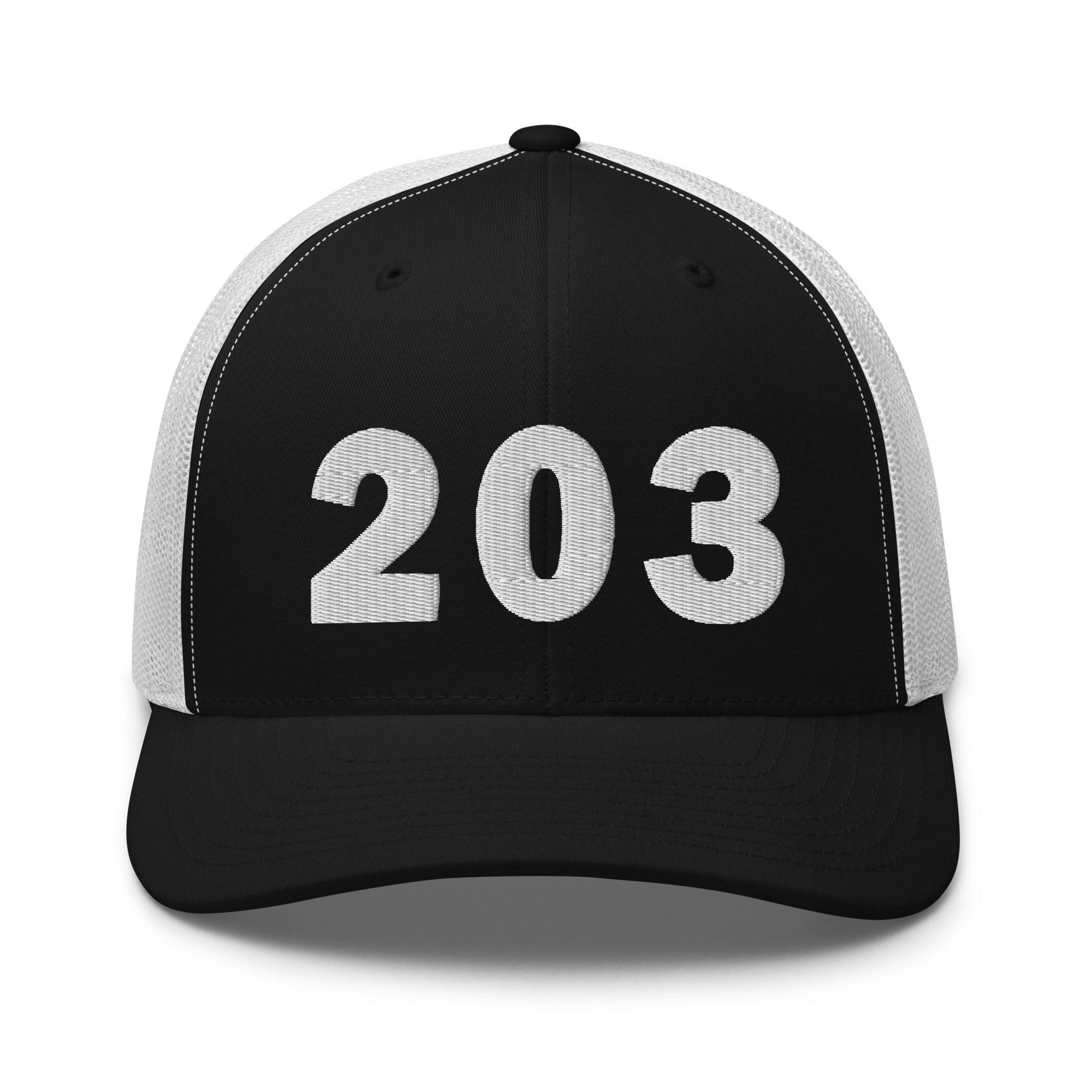203 Area Code Trucker Cap