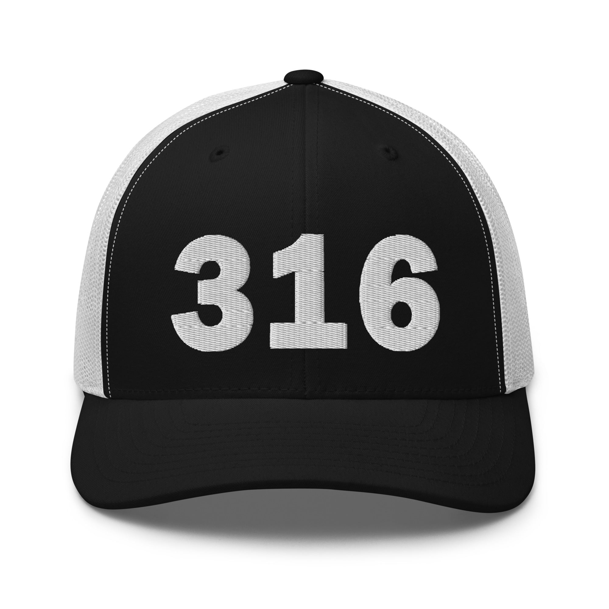 316 Area Code Trucker Cap