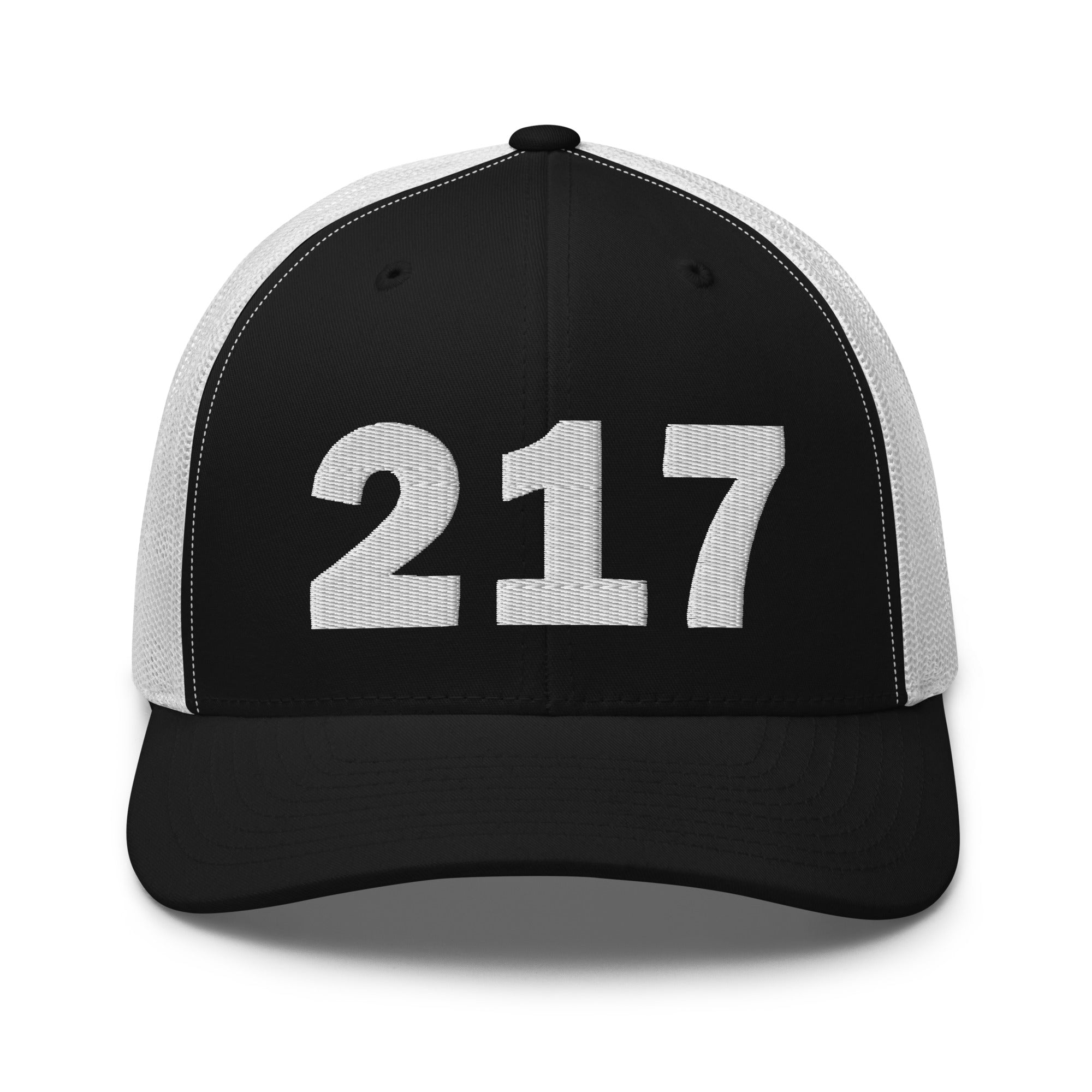 217 Area Code Trucker Cap