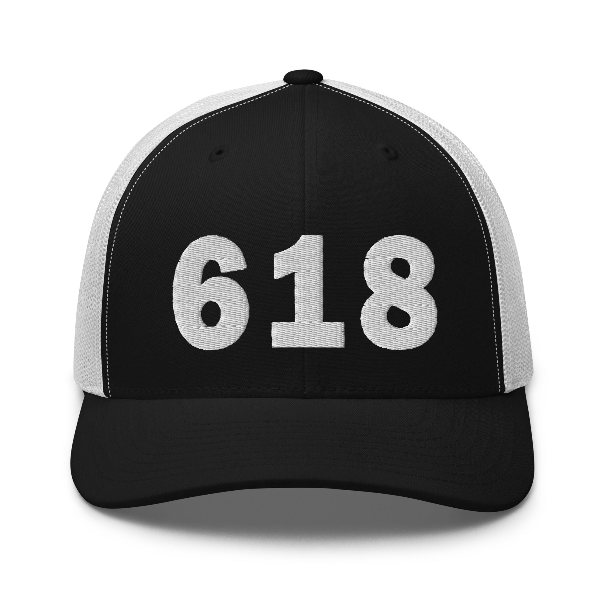 618 Area Code Trucker Cap