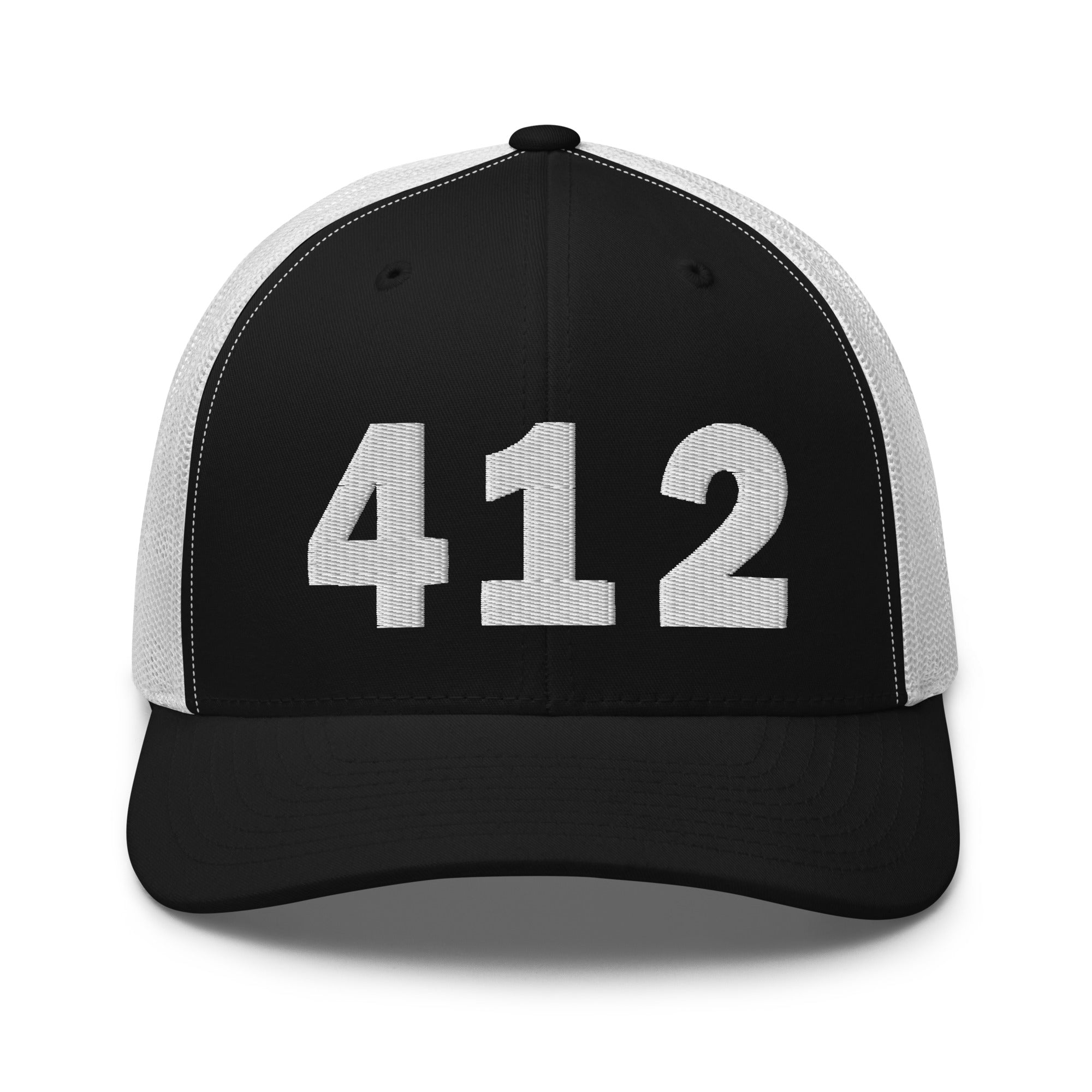 412 Area Code Trucker Cap