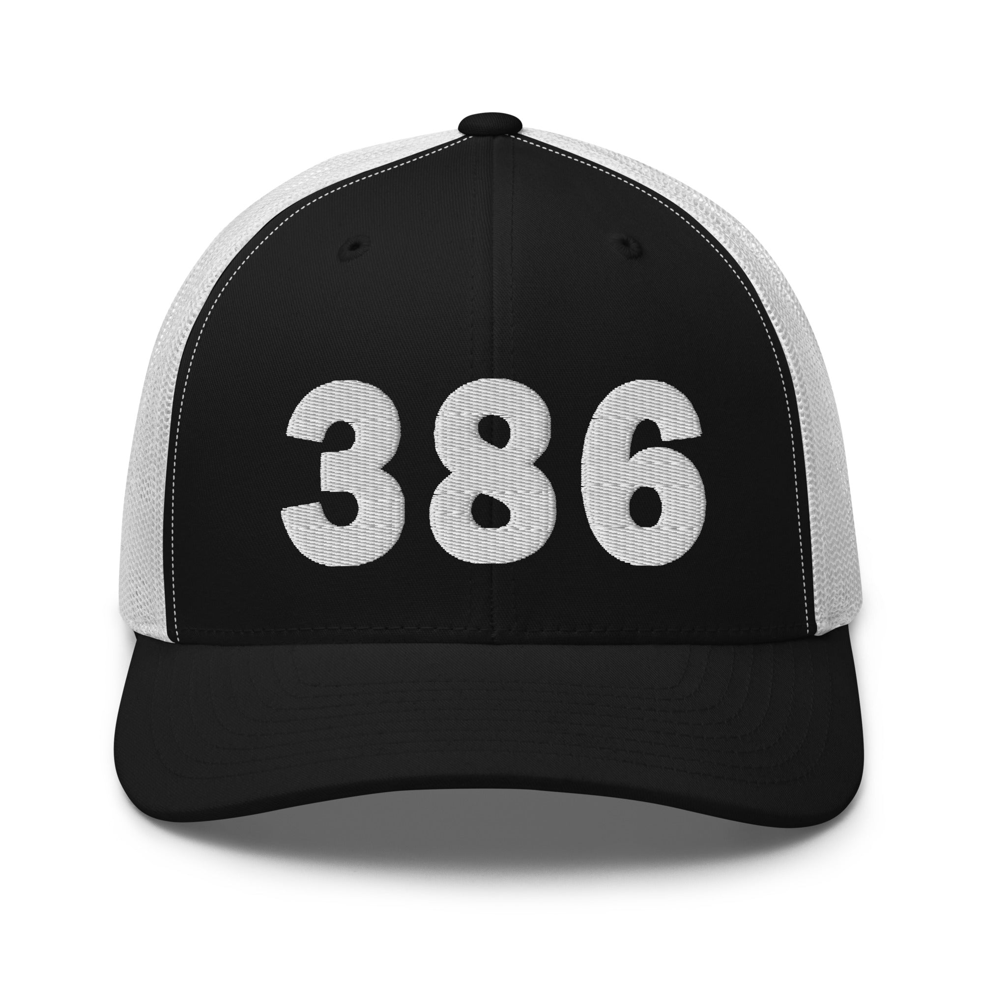 386 Area Code Trucker Cap