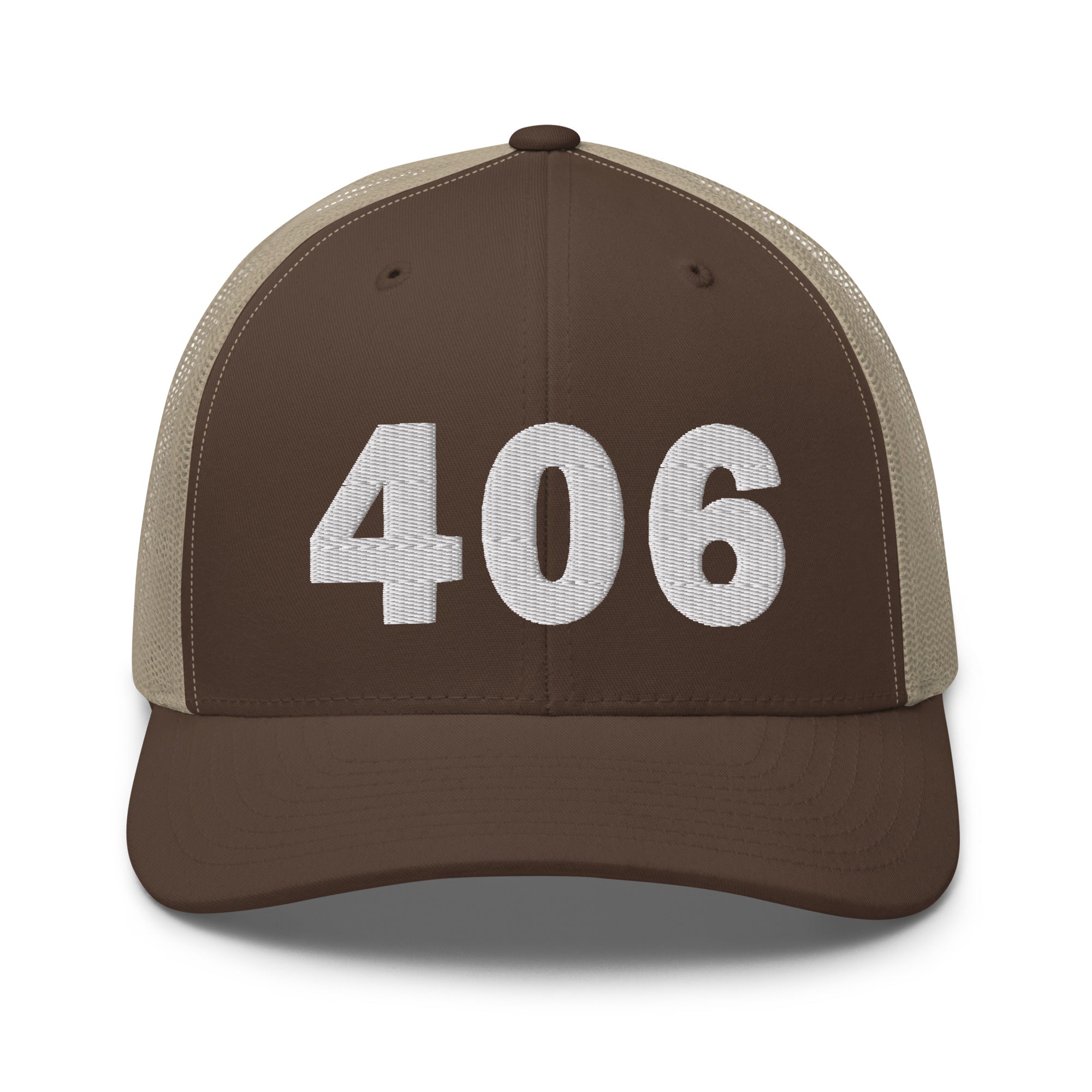 406 Area Code Trucker Cap
