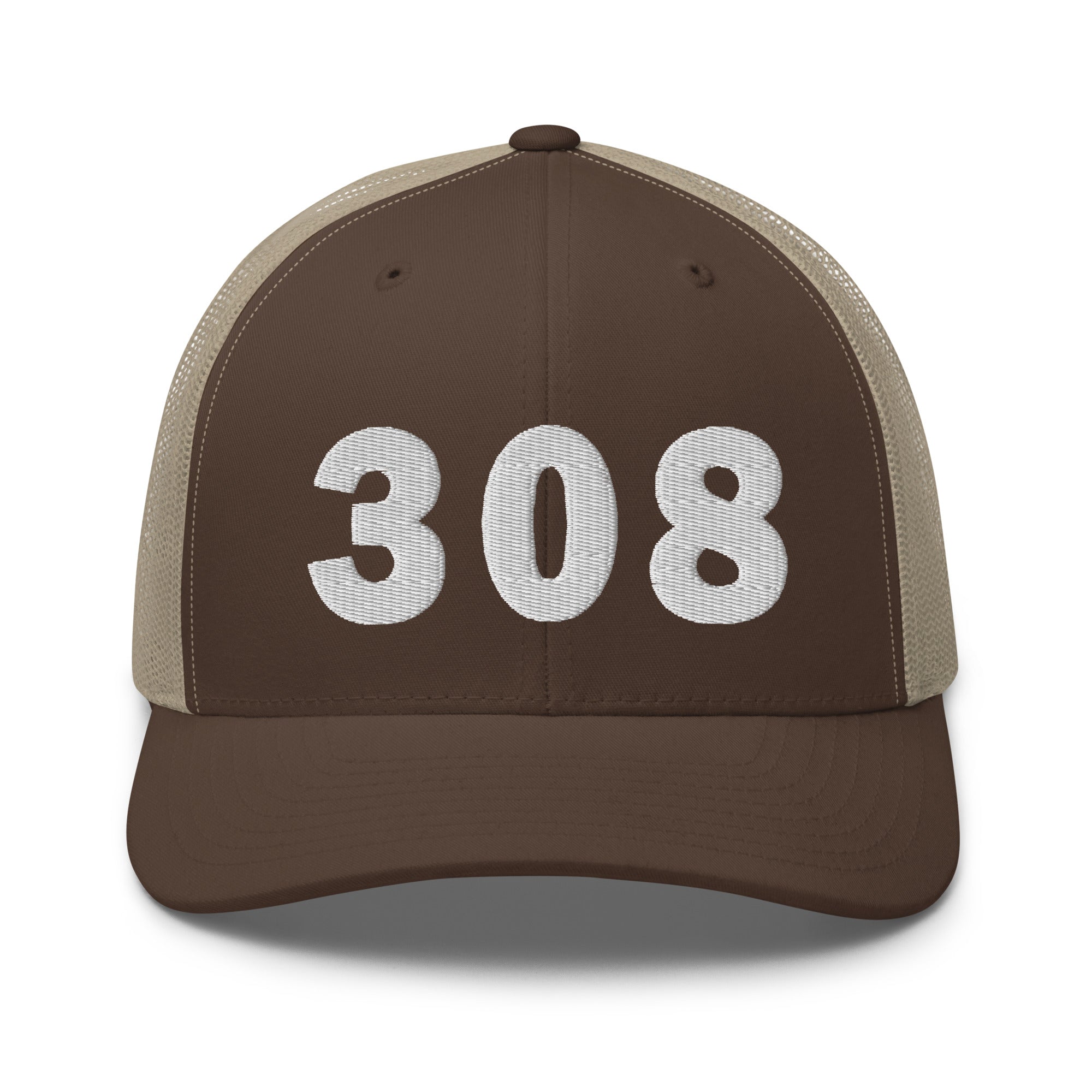 308 Area Code Trucker Cap